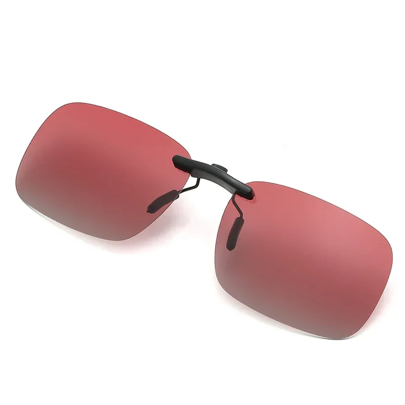 KLASSNUM Lunettes de soleil polarisées sans monture unisexes, verres fins, anti-éblouissement, protection UV400 10
