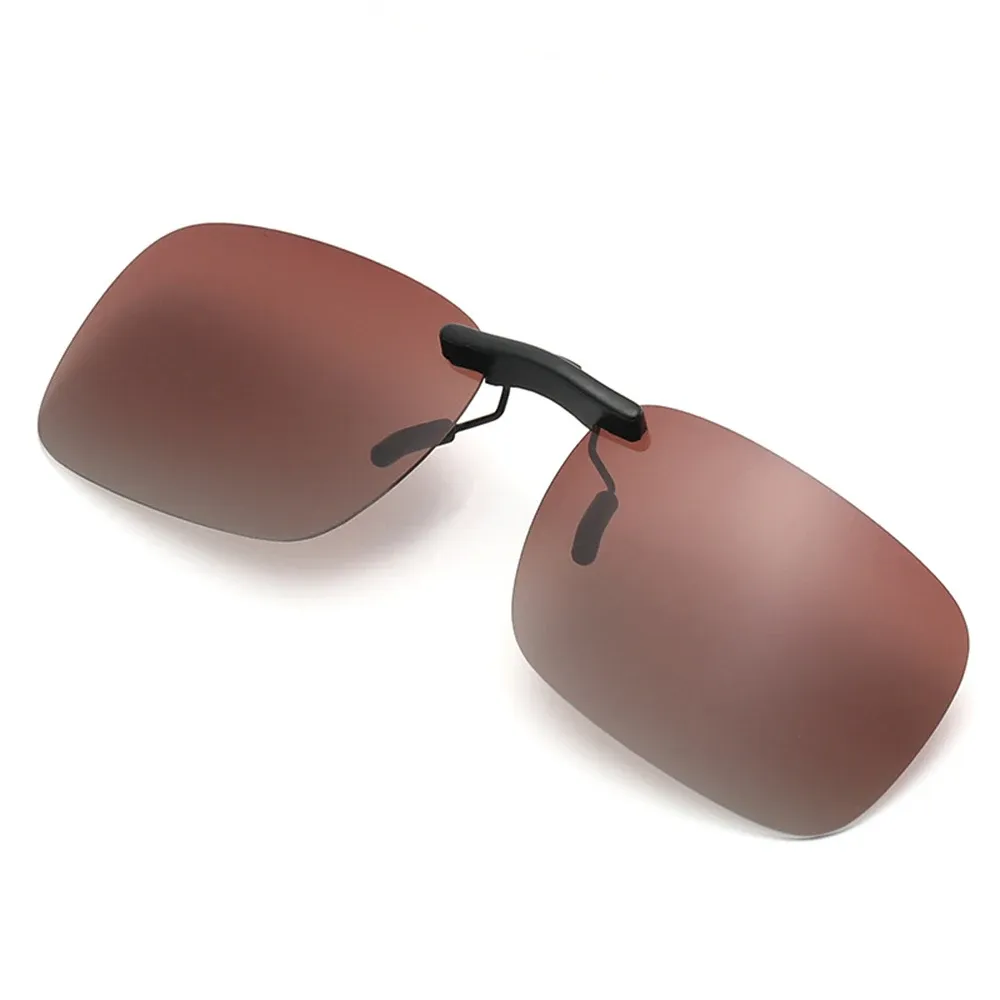 KLASSNUM Lunettes de soleil polarisées sans monture unisexes, verres fins, anti-éblouissement, protection UV400 9