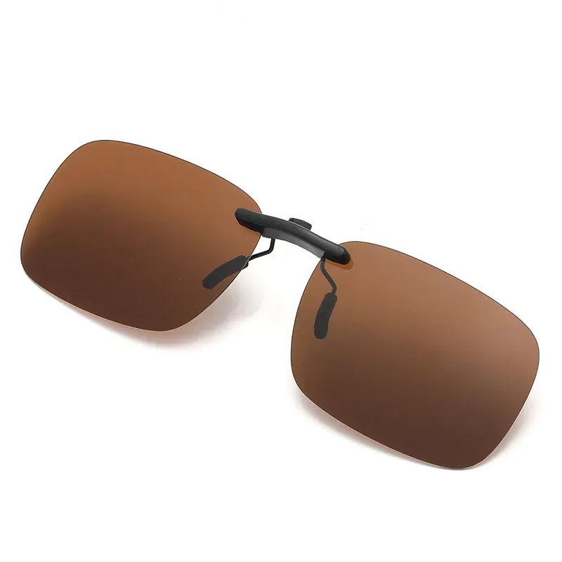 KLASSNUM Lunettes de soleil polarisées sans monture unisexes, verres fins, anti-éblouissement, protection UV400 7