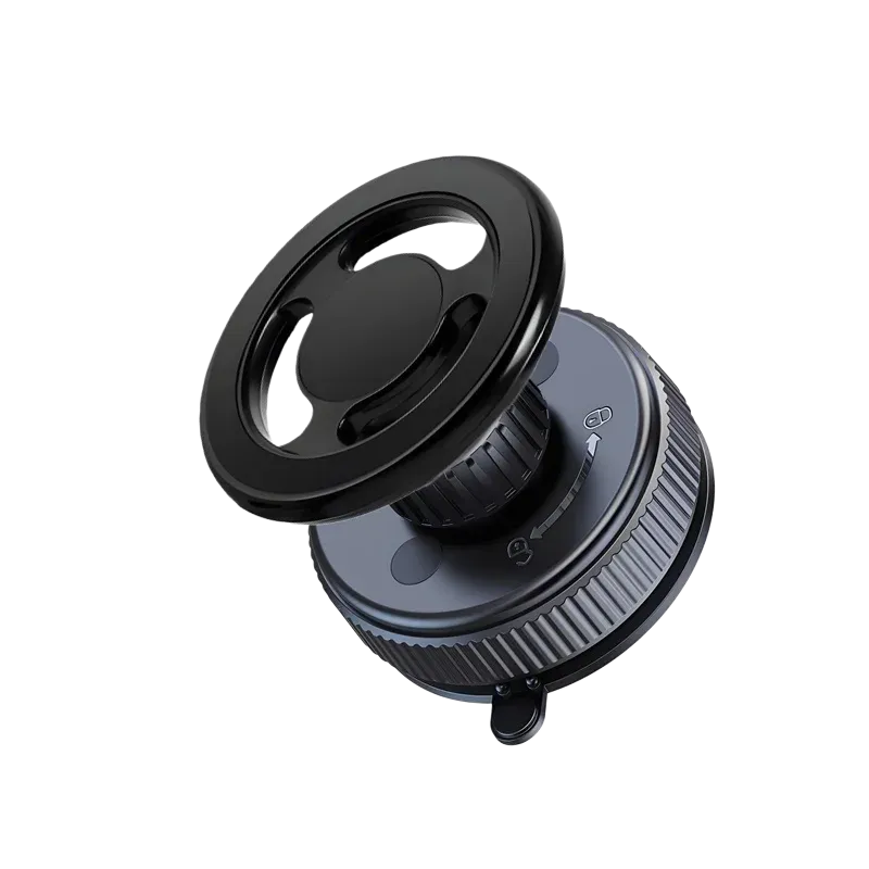 Support de téléphone magnétique universel pour voiture, ventouse sous vide pliable, rotation 360° 11