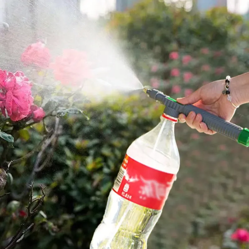 Pulvérisateur de jardinage à haute pression, bouteille à pompe manuelle, tête de pulvérisation réglable 1