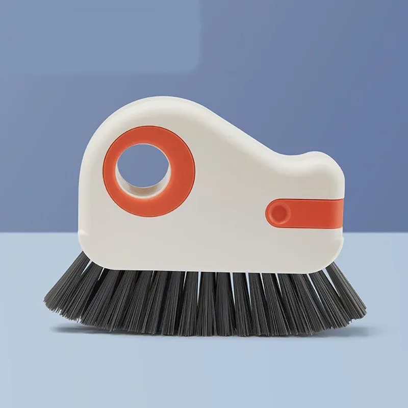 Brosse de nettoyage 2 en 1 pour rainures, rails de fenêtres et portes coulissantes, à poils durs pour joints et interstices 7
