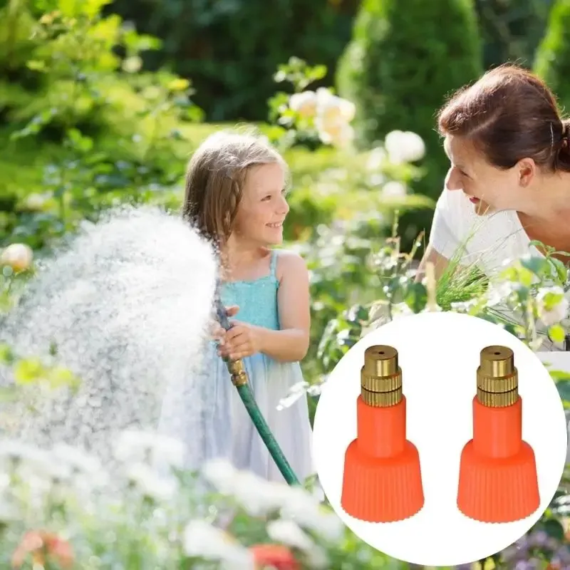 Buses pulvérisatrices de jardin réglables, lot de 2, pour embouts de bouteille 5