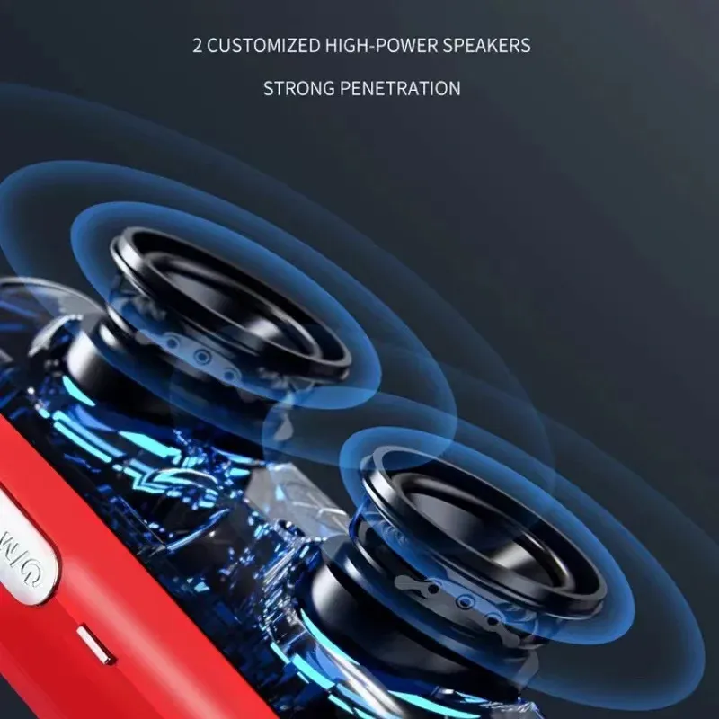 Enceinte Bluetooth portable 200 W, étanche IPX7, HiFi d'extérieur avec caisson de basses, radio FM et lecteur de carte TF 3