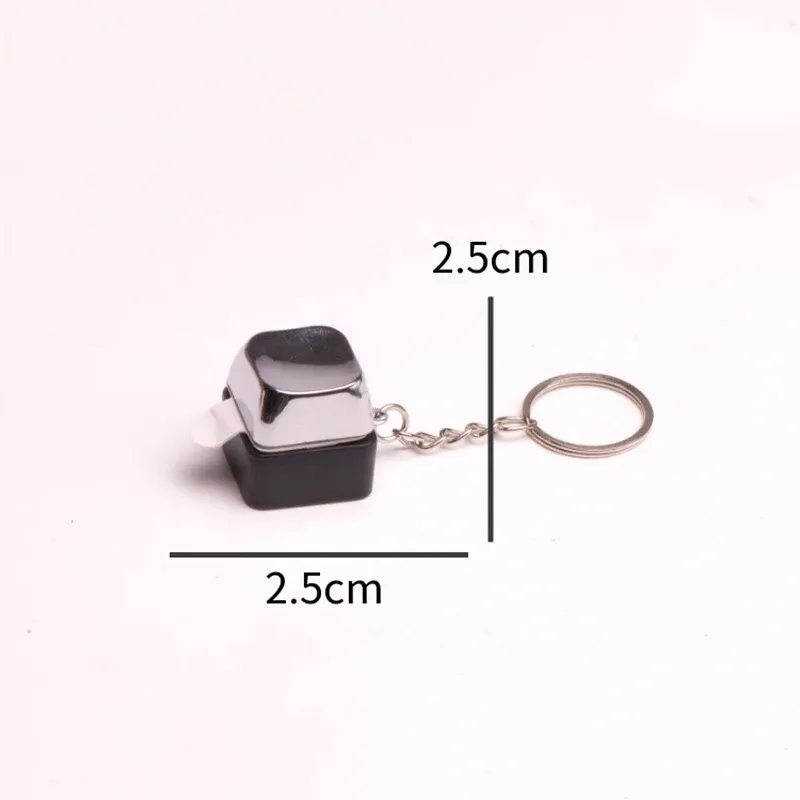 Porte-clés anti-stress à décharge électrique pour farces, 1 pièce 6