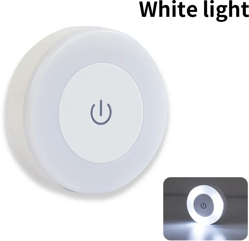 Applique LED rechargeable sans fil avec interrupteur tactile, veilleuse pour armoire, lumière de lecture réglable pour chambre, placard et cuisine 7