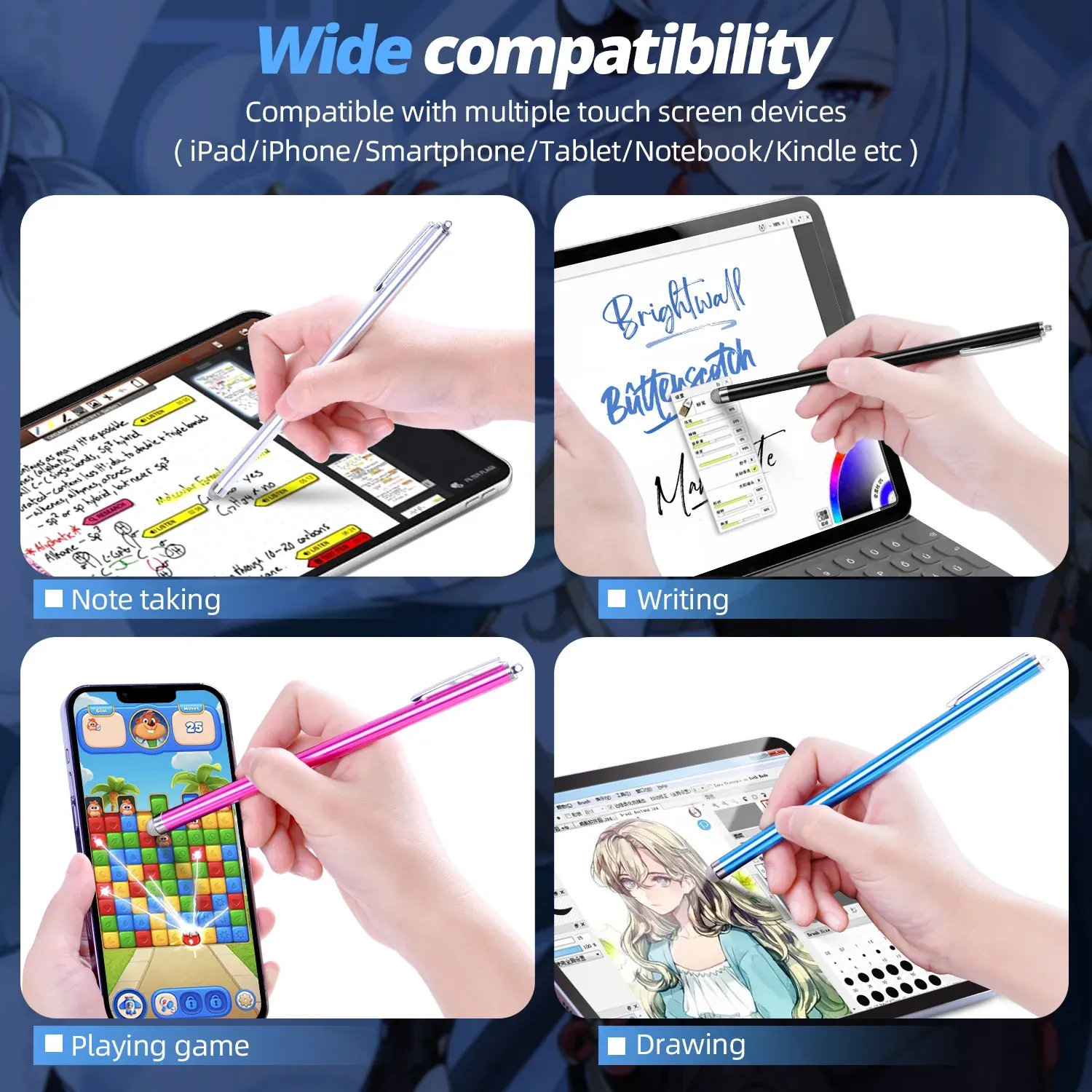Stylet capacitif pour smartphone