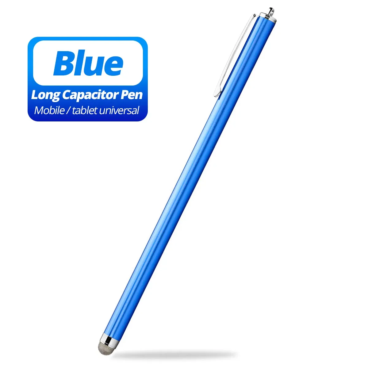 Stylet capacitif long 18,5 mm pour tablette et smartphone, compatible iPhone, Samsung, iPad et Android 10