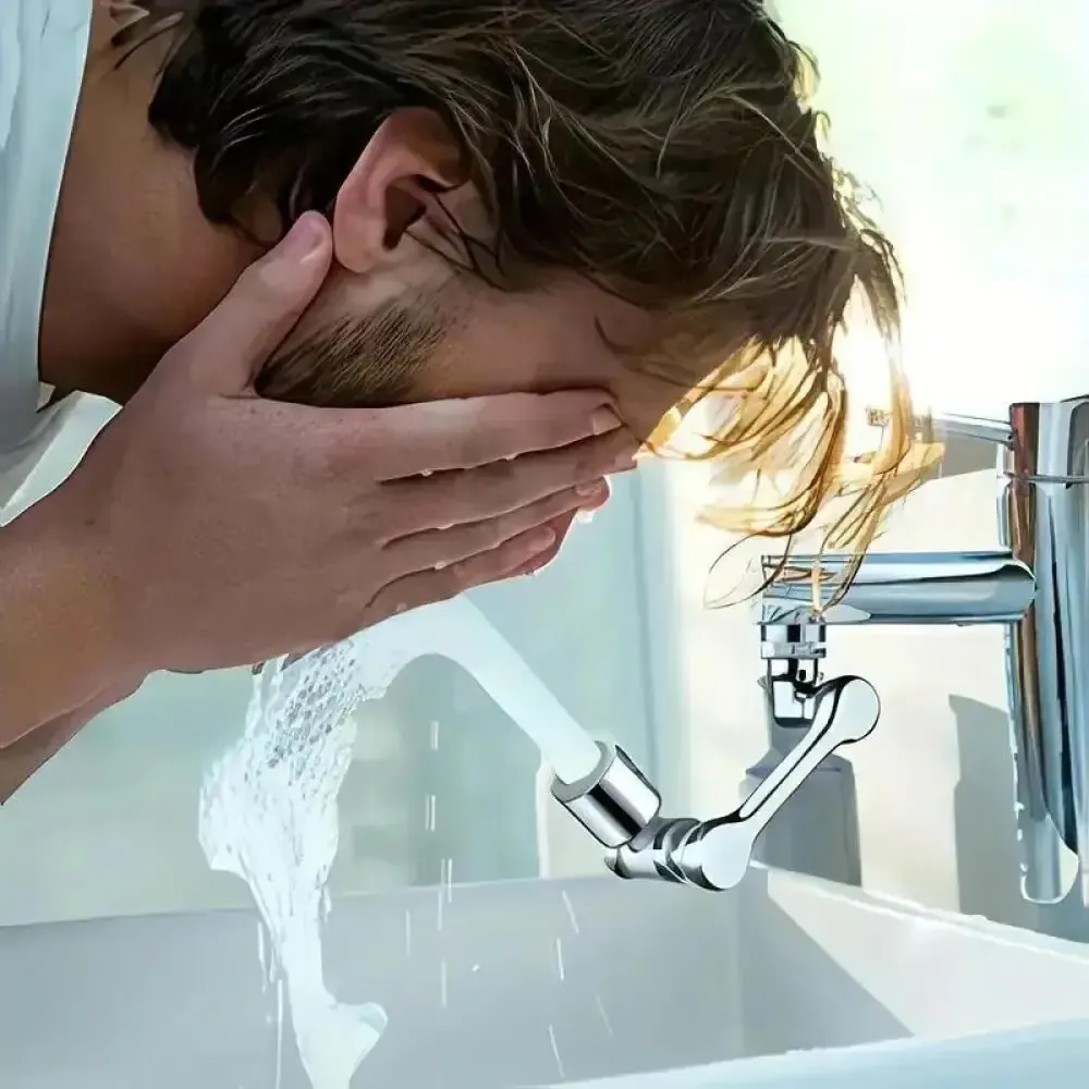 Aérateur de robinet rotatif 1080° avec filtre anti-éclaboussures monojet 3