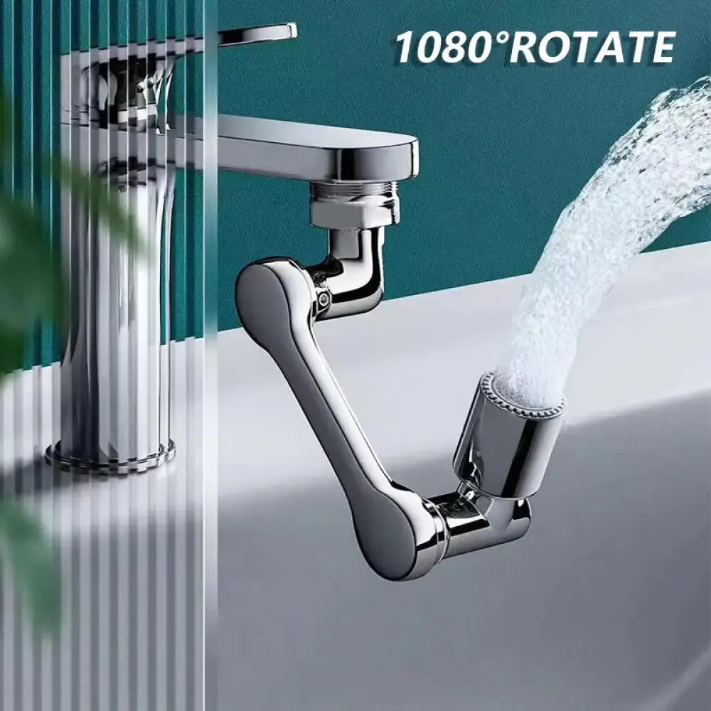 Aérateur de robinet rotatif à 1080° avec filtre anti-éclaboussures