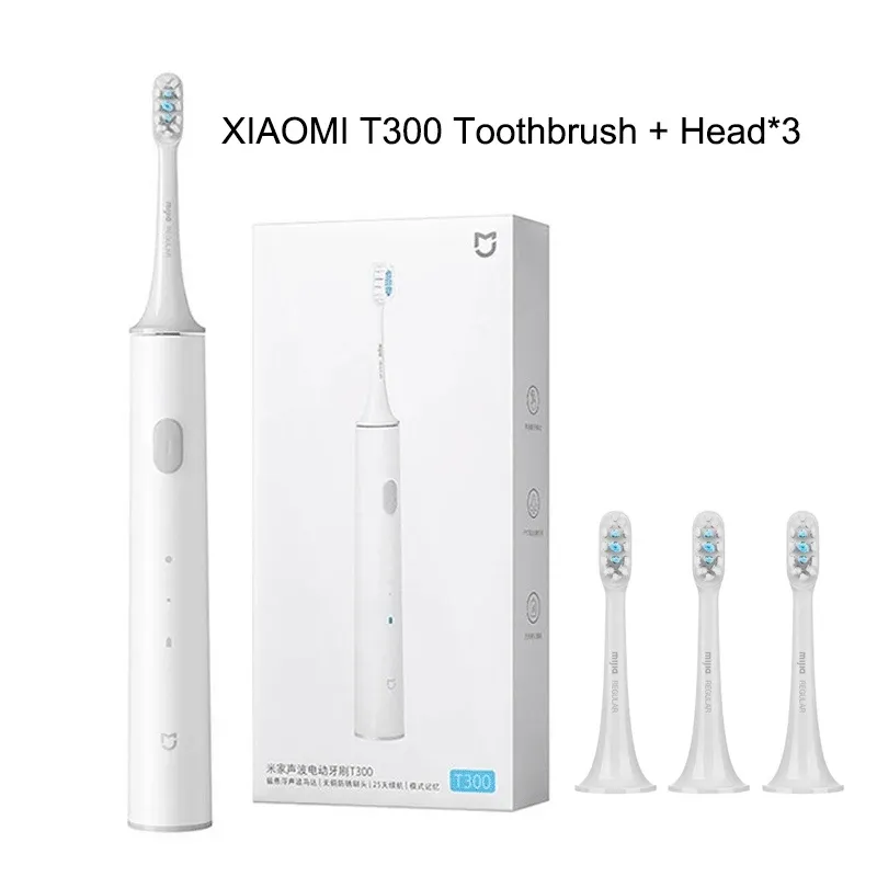 MIJIA T300 – Brosse à dents électrique intelligente, étanche IPX7, à technologie sonique 7