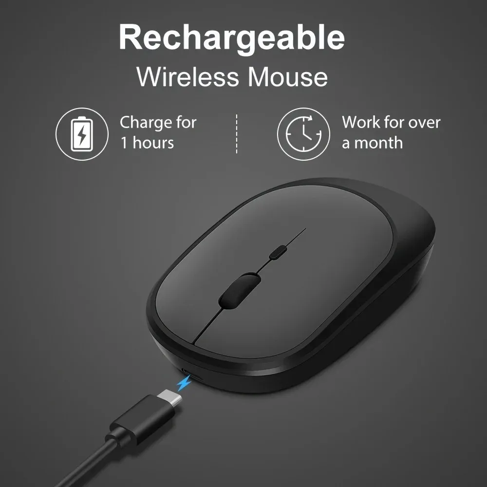 Souris sans fil en situation d'utilisation