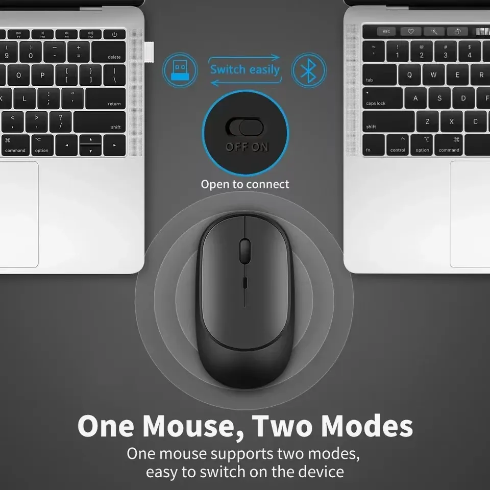 Design épuré de la souris sans fil