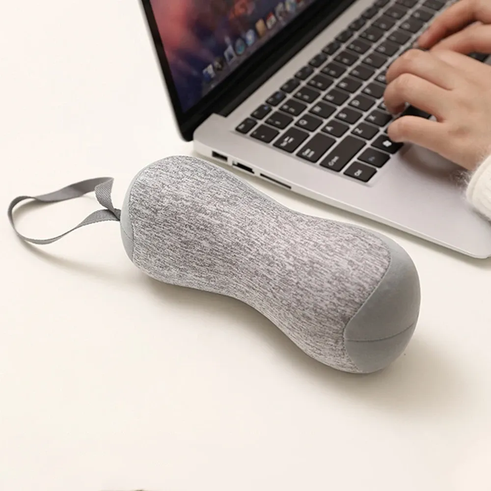 Mini oreiller cervical portable en forme de U, oreiller de voyage pour adultes, oreiller de bureau, oreiller de couchage pour le cou 3