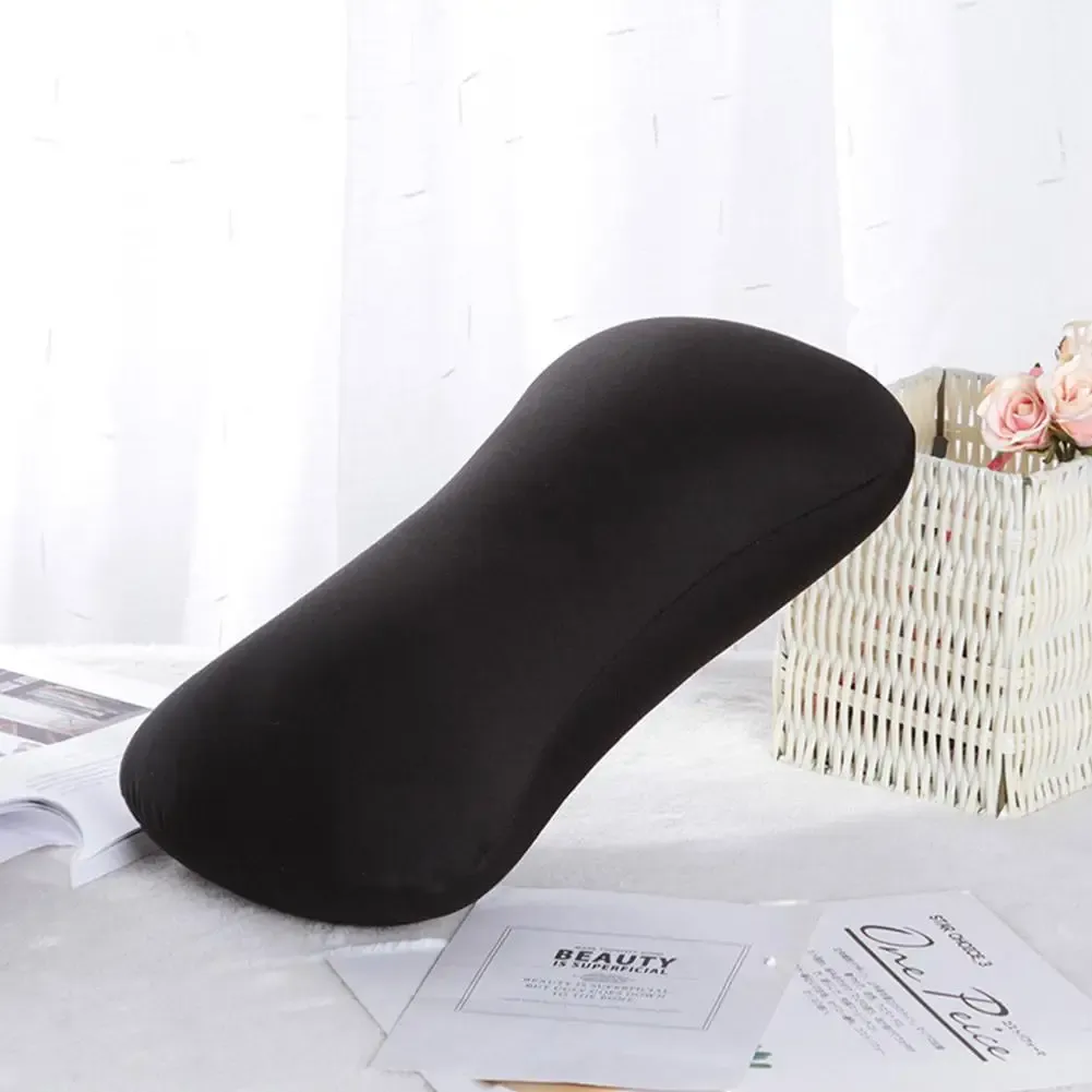 Traversin tube à microbilles en mousse, oreiller cylindrique pour le cou et la nuque, soutien de voyage, sommeil maison 2