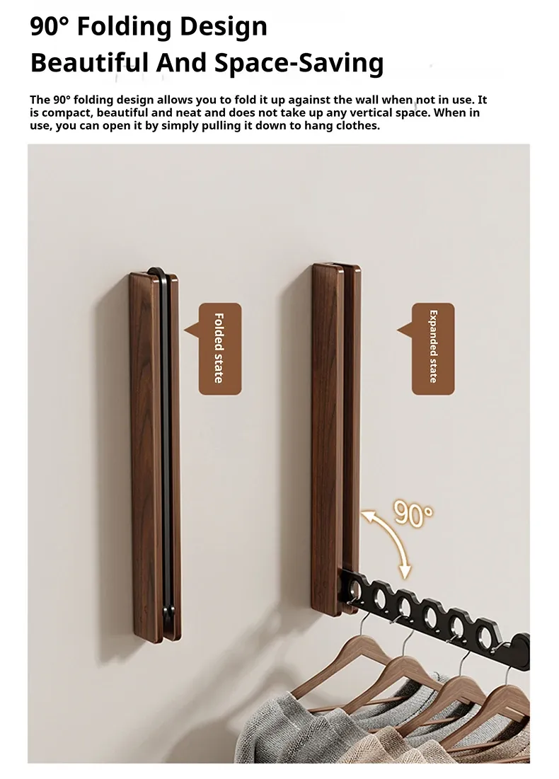 Cintre en bois, mise en valeur