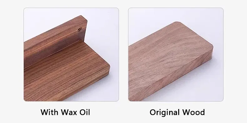 Cintre en bois, vue rapprochée