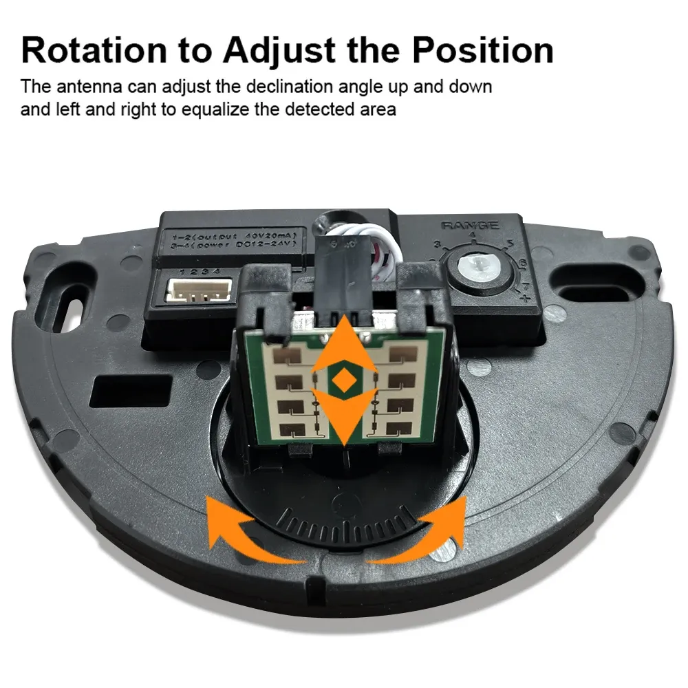 Installation du capteur radar