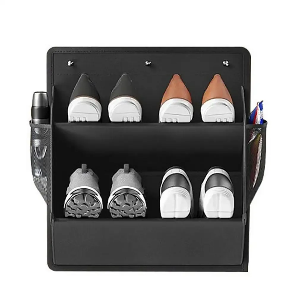 Organisateur de rangement suspendu pour porte en tissu Oxford, idéal pour chaussures, accessoires de camping-car et placard de chambre 7
