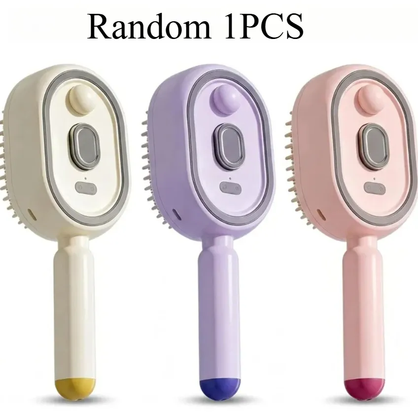 Peigne de massage multifonctionnel, masseur de cuir chevelu électrique à coussin d'air, peigne pulvérisateur auto-nettoyant pour soins capillaires aux huiles essentielles, cadeau pour femmes 8