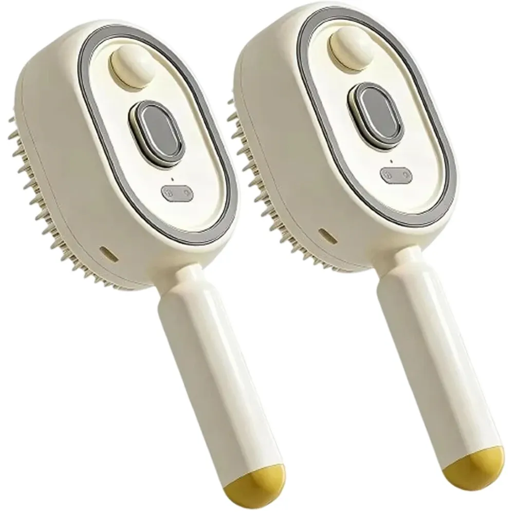 Peigne de massage multifonctionnel, masseur de cuir chevelu électrique à coussin d'air, peigne pulvérisateur auto-nettoyant pour soins capillaires aux huiles essentielles, cadeau pour femmes 13