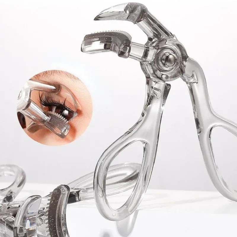 Recourbe-cils double avec peigne – Clips larges et partiels, imperméable, longue durée, boucle naturelle, certifié unisexe 3