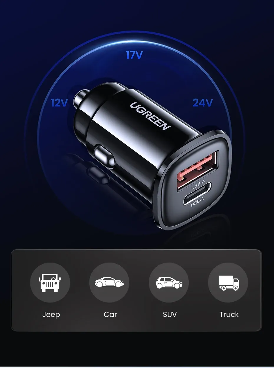 Chargeur universel pour voiture et camion