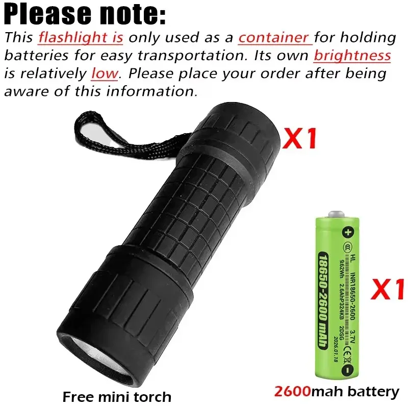 Lampe de poche LED COB portable, lampe de travail rechargeable avec lanterne magnétique, lampe suspendue à batterie intégrée, torche de camping 8