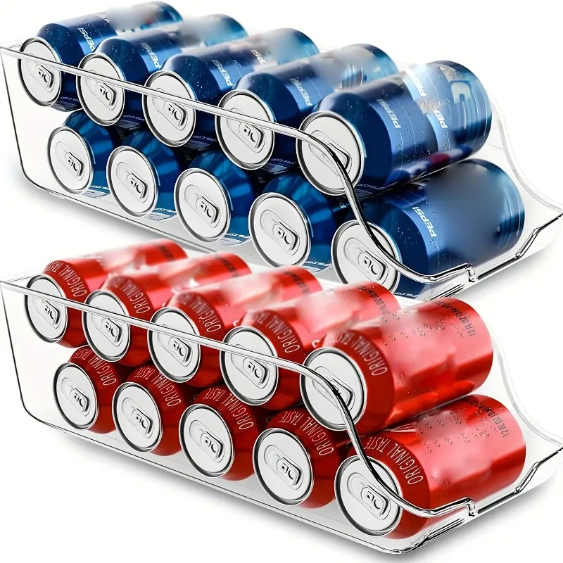 Organiseur de canettes pour réfrigérateur et congélateur, 1 pièce - Image 1