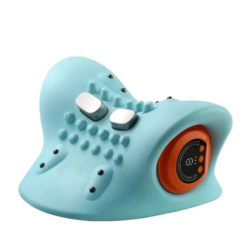 Coussin de massage électrique pour le cou, les épaules et le dos, masseur cervical à pression des doigts, appareil de relaxation à domicile pour soulager les douleurs corporelles 6