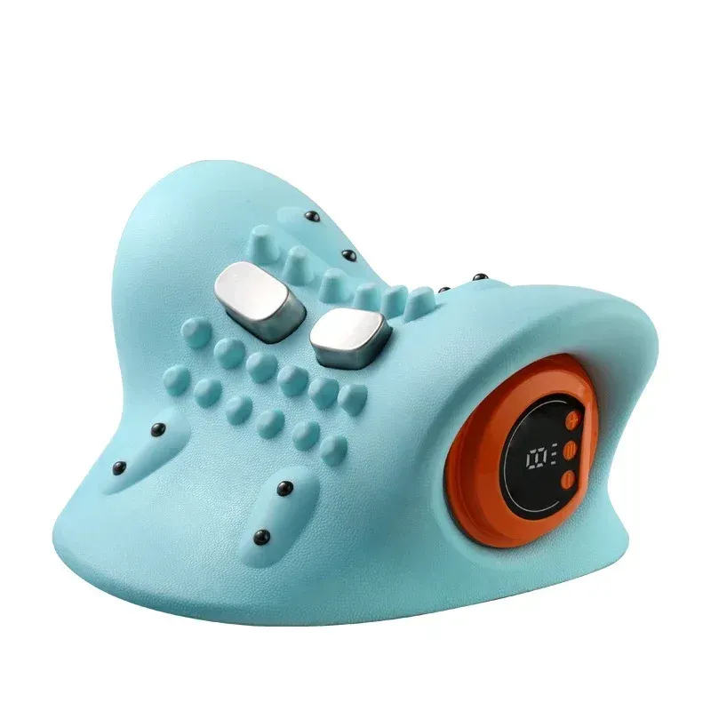Coussin de massage électrique pour le cou, les épaules et le dos, masseur cervical à pression des doigts, appareil de relaxation à domicile pour soulager les douleurs corporelles 7