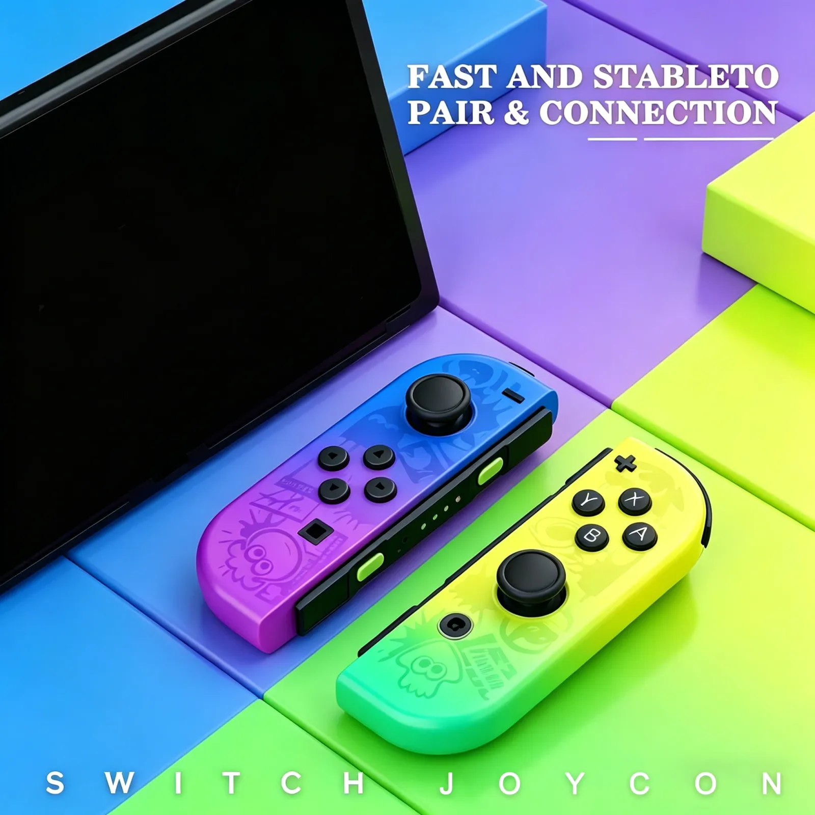 Manette Joy-Con sans fil en utilisation