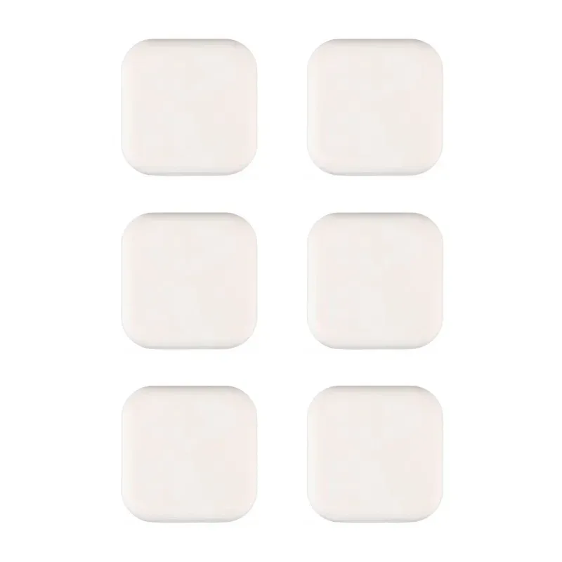 Butée de porte en silicone auto-adhésive, anti-choc, silencieuse, protection murale pour poignée de porte 15