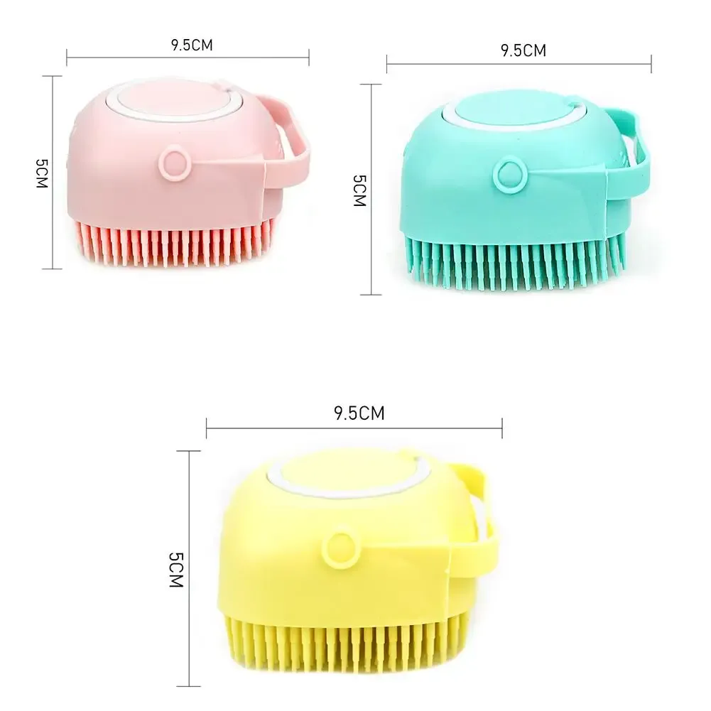 Brosse de shampoing pour animal, vue complémentaire