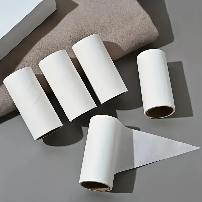 Rouleaux anti-peluches blancs, lot de 3 ou 5 - Pour vêtements, tapis et literie - Élimination des poils d'animaux 4