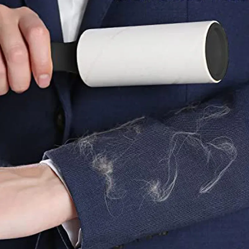 Rouleaux anti-peluches blancs, lot de 3 ou 5 - Pour vêtements, tapis et literie - Élimination des poils d'animaux 5