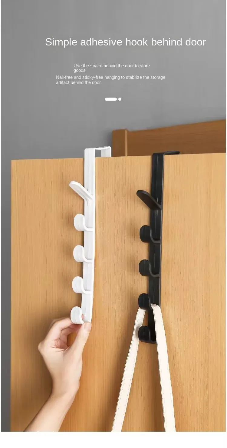 Porte-manteau à suspendre derrière une porte d'armoire