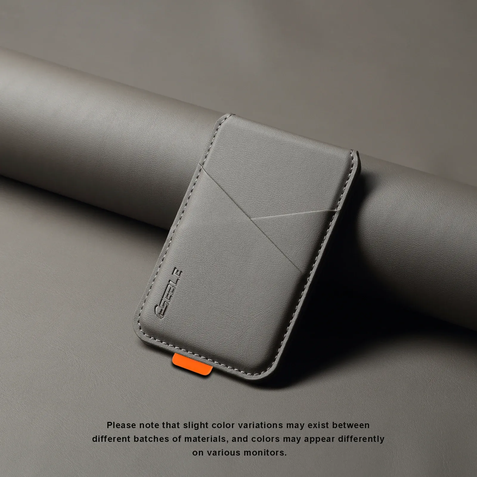 Porte-cartes magnétique en cuir PU, compatibilité