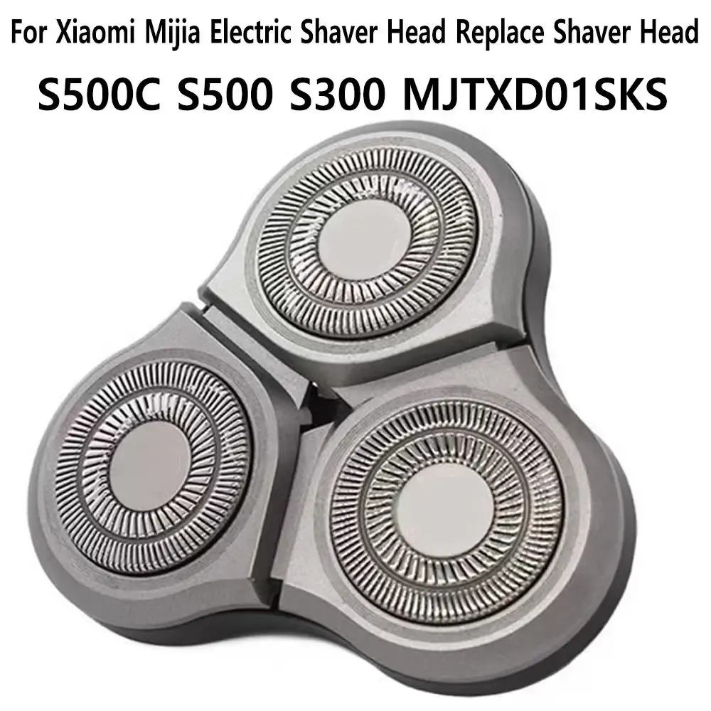 Tête de rasoir de remplacement pour rasoir électrique Xiaomi Mijia S500C, S500 et S300 - Accessoire de tête de coupe MJTXD01SKS - Image 1