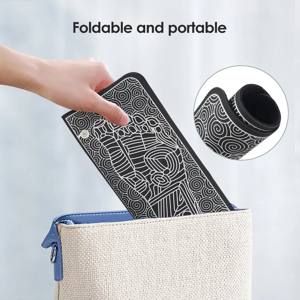 Coussin de massage pliable et portable