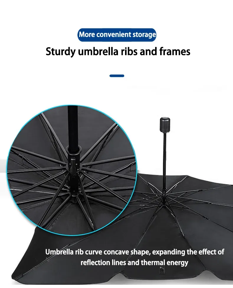 Parasol de voiture premium, usage quotidien