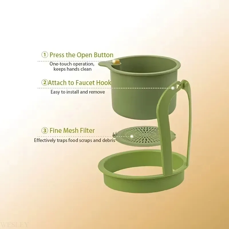 Panier égouttoir extensible multifonction : passoire et organisateur d'évier pour cuisine et salle de bain 3