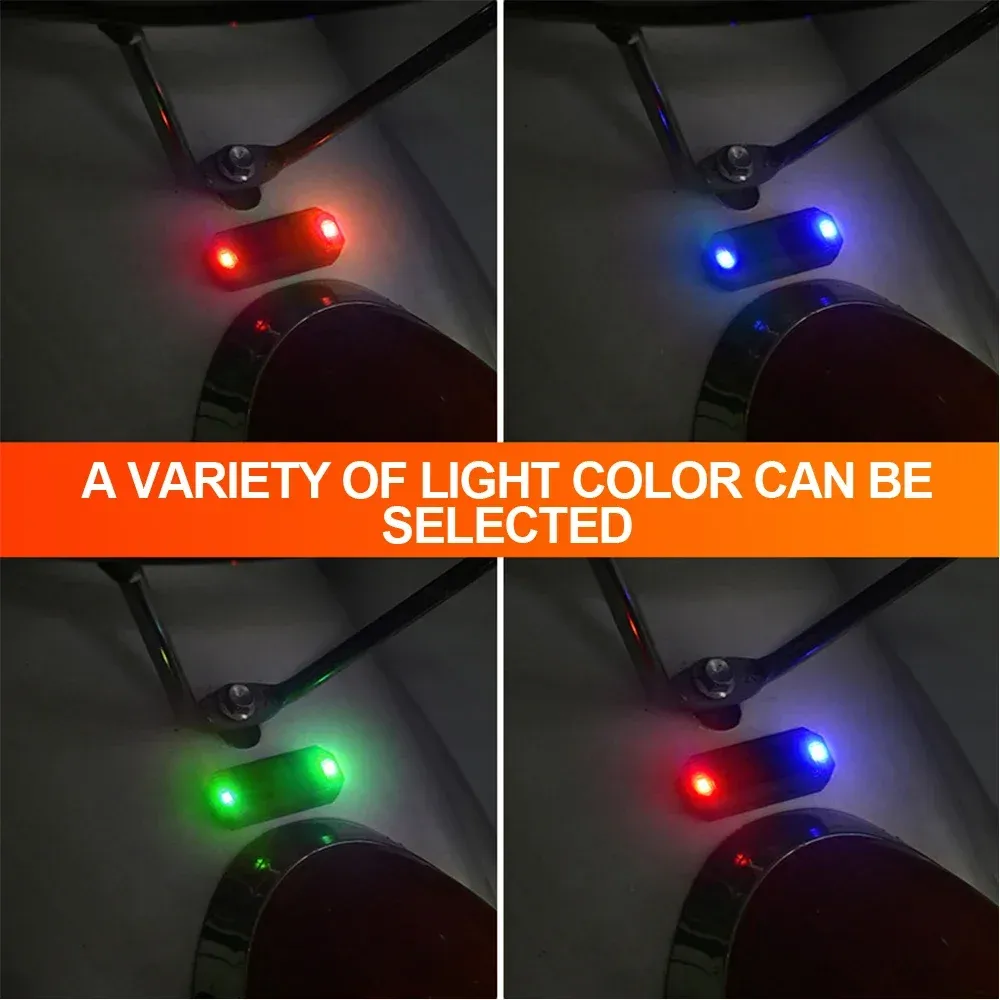 Mini lampe LED solaire pour voiture, simulation de sécurité nocturne et lampe stroboscopique factice 6