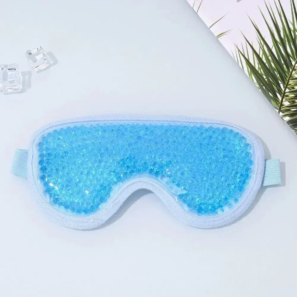 Masque pour les yeux réutilisable à compresse froide, pour cernes, yeux gonflés et fatigue oculaire 11