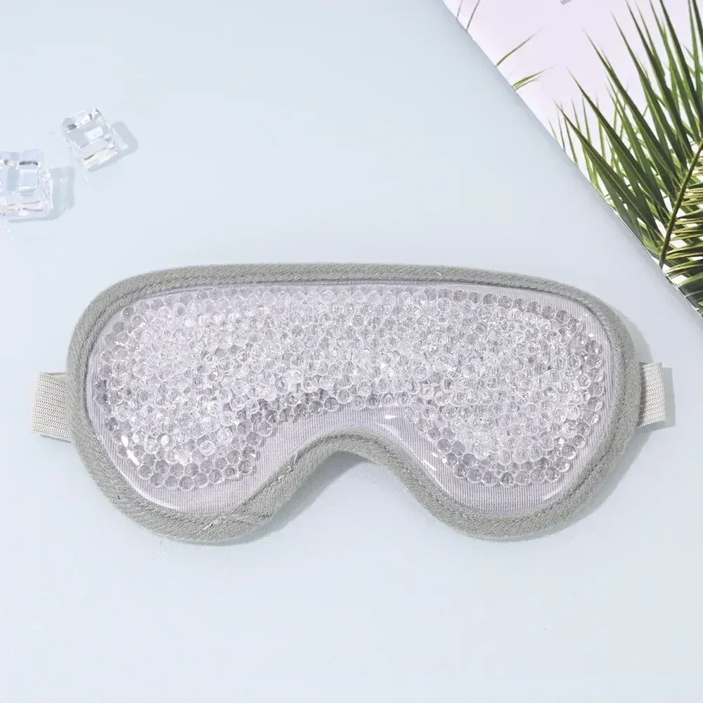 Masque pour les yeux réutilisable à compresse froide, pour cernes, yeux gonflés et fatigue oculaire 10