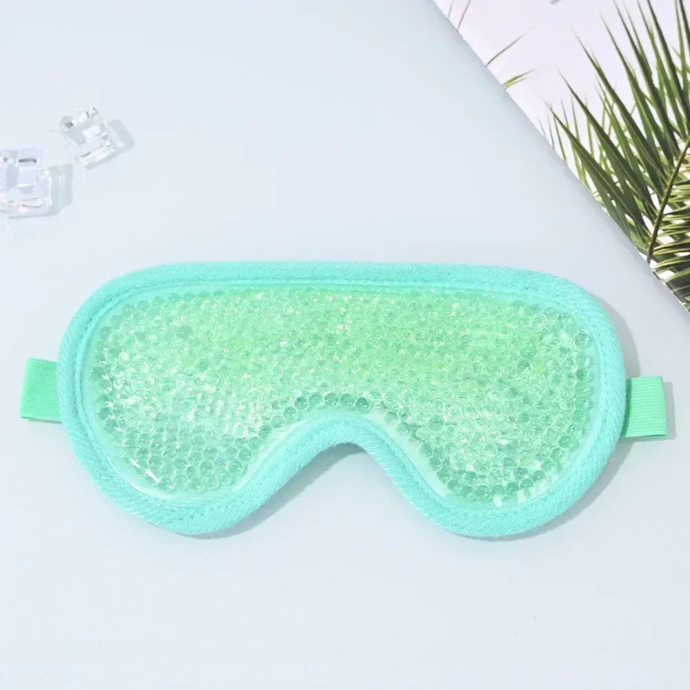 Masque pour les yeux réutilisable à compresse froide, pour cernes, yeux gonflés et fatigue oculaire 9