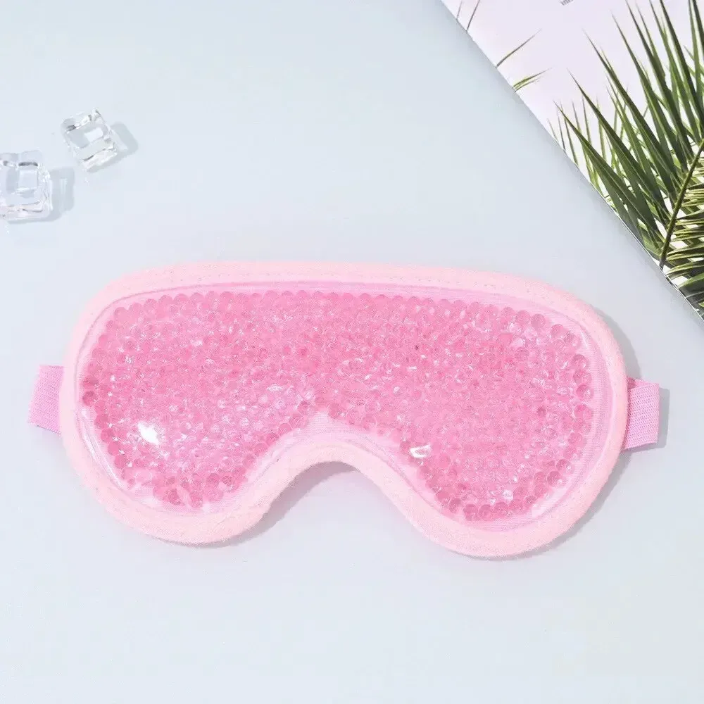 Masque pour les yeux réutilisable à compresse froide, pour cernes, yeux gonflés et fatigue oculaire 8