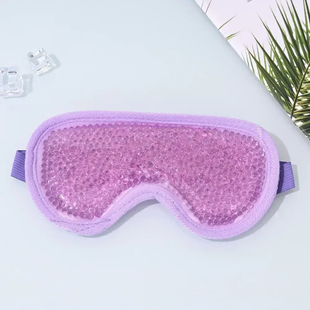 Masque pour les yeux réutilisable à compresse froide, pour cernes, yeux gonflés et fatigue oculaire 7