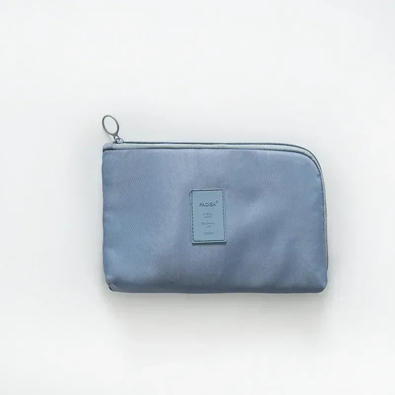 Sac de rangement pour câbles de voyage, trousse de maquillage étanche, étui pour appareils mobiles, organisateur de câbles de données et accessoires numériques 6