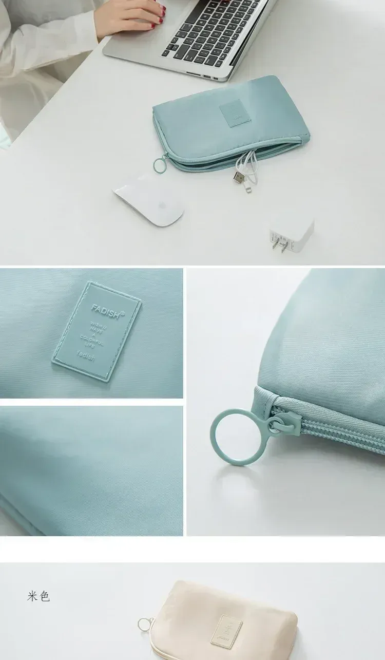 Sac de rangement en situation d'utilisation